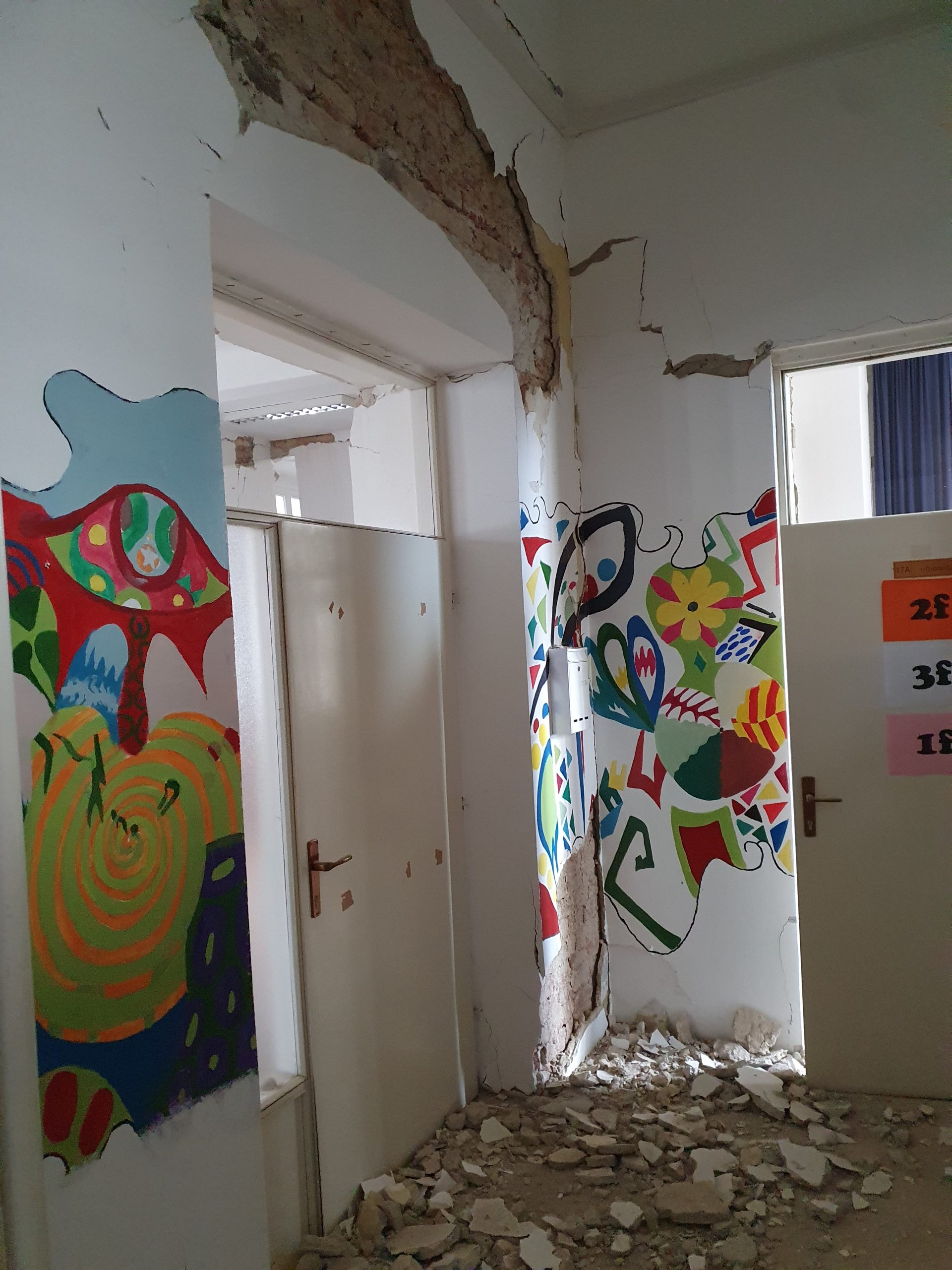 Earthquake damage documentation in Croatia